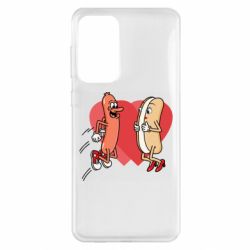 Чехол из раздела 14 Февраля Hot dog love для Samsung A33 5G - FATLINE Чехол из раздела 14 Февраля Hot dog love для Samsung A33 5G