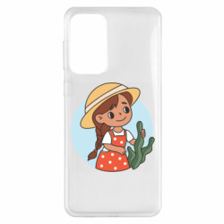 Чехол из раздела Авторские принты Милаха девочка в шляпе для Samsung A33 5G - FATLINE Чехол из раздела Авторские принты Милаха девочка в шляпе для Samsung A33 5G