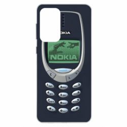 Чехол из раздела Old School Nokia 3310 для Samsung A33 5G - FATLINE Чехол из раздела Old School Nokia 3310 для Samsung A33 5G