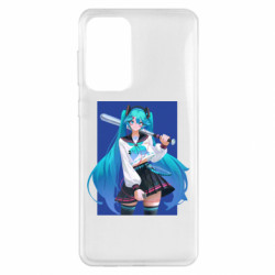 Чехол из раздела Hatsune Miku Sporty Hatsune Miku для Samsung A33 5G - FATLINE Чехол из раздела Hatsune Miku Sporty Hatsune Miku для Samsung A33 5G