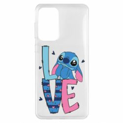 Чохол з розділу Ліло та Стіч Стіч Love для Samsung A33 5G - FATLINE Чохол з розділу Ліло та Стіч Стіч Love для Samsung A33 5G