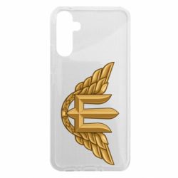 Чехол из раздела Воздушные силы Беретный знак Воздушных сил Вооруженных сил Украины для Samsung A34 5G - FATLINE Чехол из раздела Воздушные силы Беретный знак Воздушных сил Вооруженных сил Украины для Samsung A34 5G