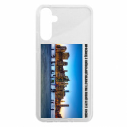 Чехол из раздела Киев Вид с Киевской области на левый берег Киева для Samsung A34 5G - FATLINE Чехол из раздела Киев Вид с Киевской области на левый берег Киева для Samsung A34 5G