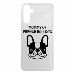 Чехол из раздела Бульдог Mommy of french bulldog для Samsung A34 5G - FATLINE Чехол из раздела Бульдог Mommy of french bulldog для Samsung A34 5G