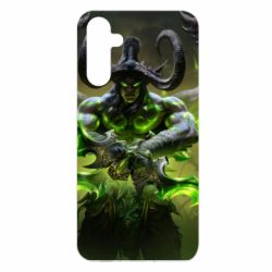 Чехол из раздела World of Warcraft World Of Warcfart Illidan для Samsung A34 5G - FATLINE Чехол из раздела World of Warcraft World Of Warcfart Illidan для Samsung A34 5G
