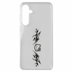 Чехол из раздела Hello Kitty Hello Kitty tatto для Samsung A35 5G - FATLINE Чехол из раздела Hello Kitty Hello Kitty tatto для Samsung A35 5G