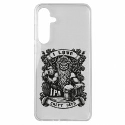 Чехол из раздела Авторские принты I love craft beer для Samsung A35 5G - FATLINE Чехол из раздела Авторские принты I love craft beer для Samsung A35 5G