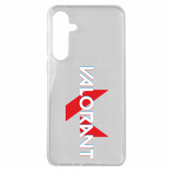 Чехол из раздела Valorant Valorant glitsh logo для Samsung A35 5G