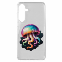 Чехол из раздела Море Радужная медуза для Samsung A35 5G - FATLINE Чехол из раздела Море Радужная медуза для Samsung A35 5G
