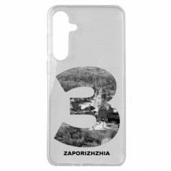 Чехол из раздела Города Украины: Монохром Zaporizhzhia Black & White для Samsung A35 5G - FATLINE Чехол из раздела Города Украины: Монохром Zaporizhzhia Black & White для Samsung A35 5G