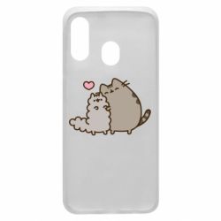 Чехол из раздела Pusheen Pusheen and Stromy для Samsung A40 - FATLINE Чехол из раздела Pusheen Pusheen and Stromy для Samsung A40