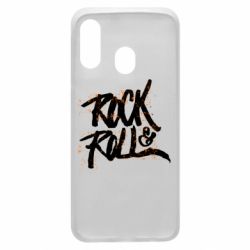 Чехол из раздела Papurasx Рок н ролл для Samsung A40 - FATLINE Чехол из раздела Papurasx Рок н ролл для Samsung A40