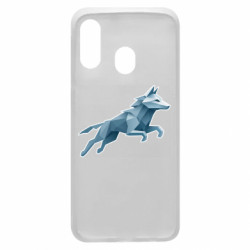 Чехол из раздела Волк Волк полигональный для Samsung A40
