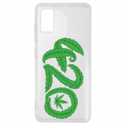 Чехол из раздела Наркоманские 4.20 green для Samsung A41 - FATLINE Чехол из раздела Наркоманские 4.20 green для Samsung A41