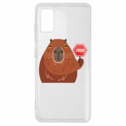 Чехол из раздела Капибара Капибара. Error для Samsung A41 - FATLINE Чехол из раздела Капибара Капибара. Error для Samsung A41