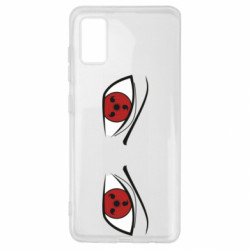 Чехол из раздела Саске Учиха Шаринган глаза для Samsung A41 - FATLINE Чехол из раздела Саске Учиха Шаринган глаза для Samsung A41