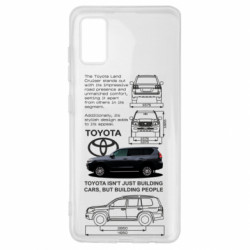 Чехол из раздела Legendary Cars Toyota Land Cruiser для Samsung A41 - FATLINE Чехол из раздела Legendary Cars Toyota Land Cruiser для Samsung A41