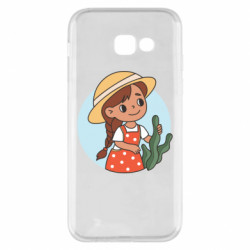 Чехол из раздела Авторские принты Милаха девочка в шляпе для Samsung A5 2017 - FATLINE Чехол из раздела Авторские принты Милаха девочка в шляпе для Samsung A5 2017
