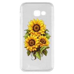 Чехол из раздела ShelganenOK три подсолнуха для Samsung A5 2017 - FATLINE Чехол из раздела ShelganenOK три подсолнуха для Samsung A5 2017