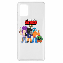 Чехол из раздела Игры Brawl Stars Friends для Samsung A51