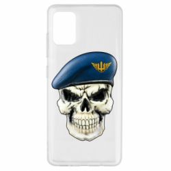 Чехол из раздела Воздушные силы Череп. Воздушные силы Украины для Samsung A51 - FATLINE Чехол из раздела Воздушные силы Череп. Воздушные силы Украины для Samsung A51