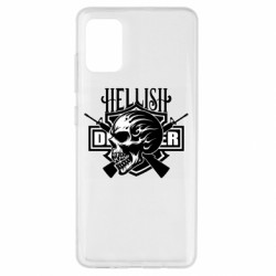 Чехол из раздела Skeletons адский защитник для Samsung A51 - FATLINE Чехол из раздела Skeletons адский защитник для Samsung A51