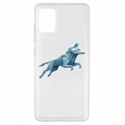 Чехол из раздела Волк Волк полигональный для Samsung A51