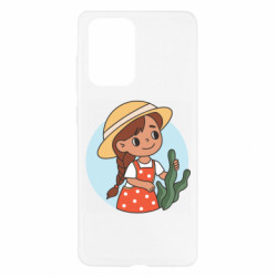 Чехол из раздела Авторские принты Милаха девочка в шляпе для Samsung A52 5G - FATLINE Чехол из раздела Авторские принты Милаха девочка в шляпе для Samsung A52 5G