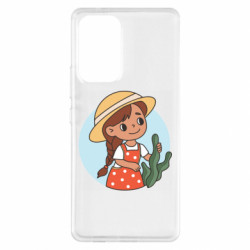 Чехол из раздела Авторские принты Милаха девочка в шляпе для Samsung A53 5G - FATLINE Чехол из раздела Авторские принты Милаха девочка в шляпе для Samsung A53 5G