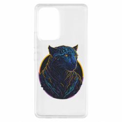 Чехол из раздела Bohdan Myroshnyk Неоновый ягуар для Samsung A53 5G - FATLINE Чехол из раздела Bohdan Myroshnyk Неоновый ягуар для Samsung A53 5G