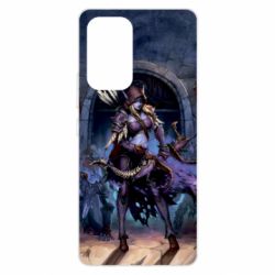 Чехол из раздела World of Warcraft Сильвана Ветрокрылая для Samsung A53 5G - FATLINE Чехол из раздела World of Warcraft Сильвана Ветрокрылая для Samsung A53 5G