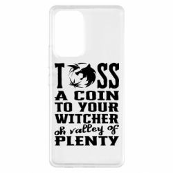 Чехол из раздела Сериал "Ведьмак" Toss a coin to your witcher oh valley of plenty для Samsung A53 5G - FATLINE Чехол из раздела Сериал "Ведьмак" Toss a coin to your witcher oh valley of plenty для Samsung A53 5G