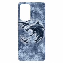 Чехол из раздела Сериал "Ведьмак" Ведьмак лого на карте для Samsung A53 5G - FATLINE Чехол из раздела Сериал "Ведьмак" Ведьмак лого на карте для Samsung A53 5G