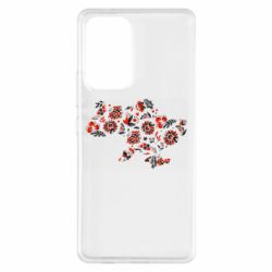 Чехол из раздела Made in Ukraine Узор карты Украины для Samsung A53 5G - FATLINE Чехол из раздела Made in Ukraine Узор карты Украины для Samsung A53 5G