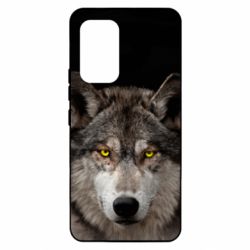 Чехол из раздела Волк Wolf with yellow eyes для Samsung A53 5G