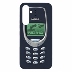 Чехол из раздела Old School Nokia 3310 для Samsung A54 5G - FATLINE Чехол из раздела Old School Nokia 3310 для Samsung A54 5G