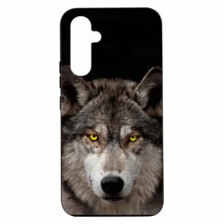 Чехол из раздела Волк Wolf with yellow eyes для Samsung A54 5G