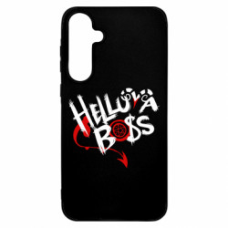 Чехол из раздела Отель Хазбин Адский босс Лого для Samsung A55