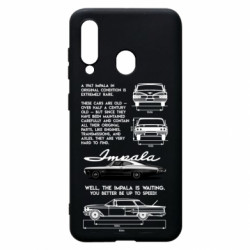 Чохол з розділу Legendary Cars 1967 Chevrolet Impala для Samsung A60 - FATLINE Чохол з розділу Legendary Cars 1967 Chevrolet Impala для Samsung A60