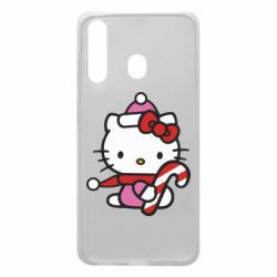 Чехол из раздела НОВЫЙ ГОД 2026 Christmas Kitty with candy для Samsung A60 - FATLINE Чехол из раздела НОВЫЙ ГОД 2026 Christmas Kitty with candy для Samsung A60