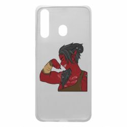 Чехол из раздела Baldur’s Gate 3 Карлах для Samsung A60 - FATLINE Чехол из раздела Baldur’s Gate 3 Карлах для Samsung A60