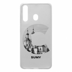 Чехол из раздела Города Украины: Монохром Sumy Black & White для Samsung A60 - FATLINE Чехол из раздела Города Украины: Монохром Sumy Black & White для Samsung A60