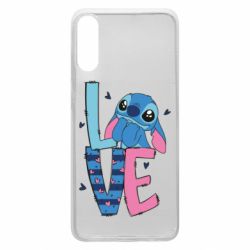 Чехол из раздела Лило и Стич Стич Love для Samsung A70 - FATLINE Чехол из раздела Лило и Стич Стич Love для Samsung A70