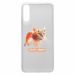 Чехол из раздела Мемы с нейросети TRIPI TROPI для Samsung A70 - FATLINE Чехол из раздела Мемы с нейросети TRIPI TROPI для Samsung A70