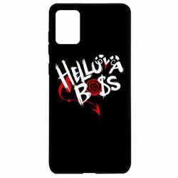 Чехол из раздела Отель Хазбин Адский босс Лого для Samsung A71
