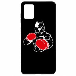 Чехол из раздела Бокс/Кикбоксинг Pitbull Boxing Logo для Samsung A71