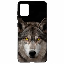 Чехол из раздела Волк Wolf with yellow eyes для Samsung A71