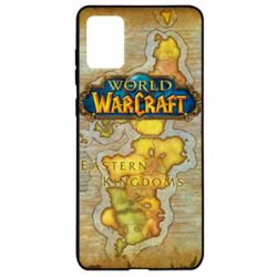 Чехол из раздела World of Warcraft World of Warcraft Map для Samsung A71 - FATLINE Чехол из раздела World of Warcraft World of Warcraft Map для Samsung A71