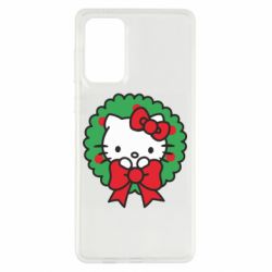 Чехол из раздела Hello Kitty Hello Kitty Merry Christmas для Samsung A73 5G - FATLINE Чехол из раздела Hello Kitty Hello Kitty Merry Christmas для Samsung A73 5G