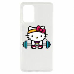 Чехол из раздела Hello Kitty Kitty`s GYM для Samsung A73 5G - FATLINE Чехол из раздела Hello Kitty Kitty`s GYM для Samsung A73 5G